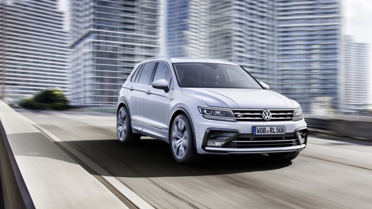 2017 vw tiguan 11 Самые популярные автомобили 2017 года, которые полюбились немцам