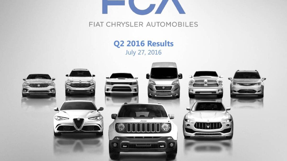 fca1 О чем автопроизводитель Fiat Chrysler Automobiles ведет переговоры с Volkswagen?
