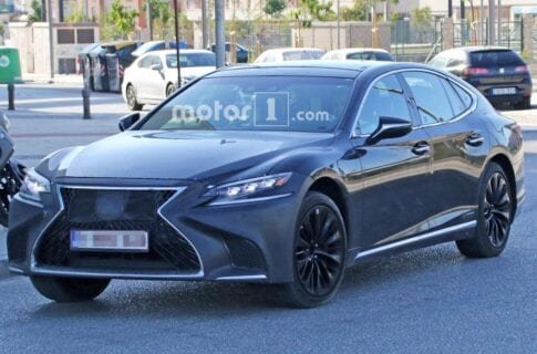 Будущий 2018 Lexus LS — шпионские фото