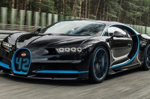 Bugatti Chiron установил мировой рекорд 0-400-0 км/ч