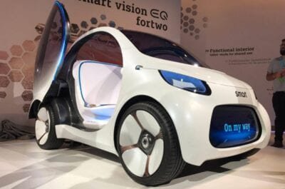 elektromobil budushhego smart vision eq fortwo polnostyu rassekrechen foto 5e6a2490c1942 Электромобиль будущего Smart Vision EQ ForTwo полностью рассекречен (фото)