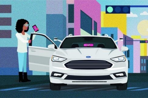 Ford разрабатывает автономные транспортные средства с Lyft