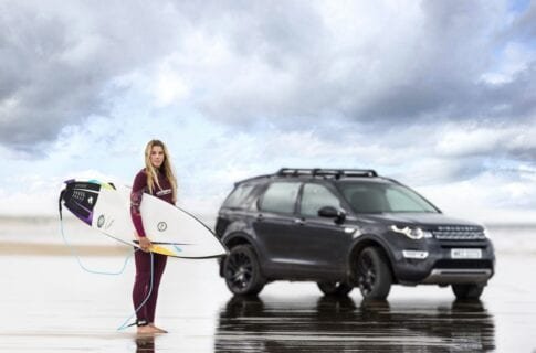 Jaguar-Land Rover создает серфинг из своих моделей и дизайнерской глины