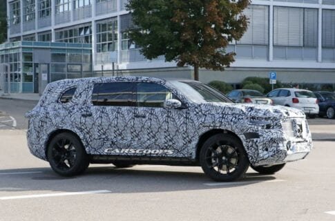 Mercedes GLS 2019 был впервые замечен на дорогах