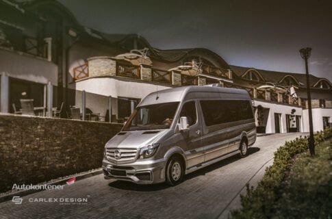 Mercedes Sprinter Luxury — автомобиль — роскошь (фото)