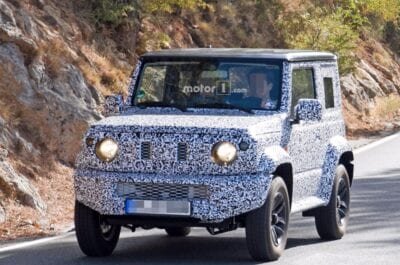 nastoyashhij vnedorozhnik suzuki jimny obnovilsya i uzhe prohodit proizvodstvennye ispytaniya i nastrojku 5e6a27456128b Настоящий внедорожник Suzuki Jimny обновился и уже проходит производственные испытания и настройку