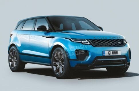 Новый 2019 Range Rover Evoque должен получить часть стиля Velar