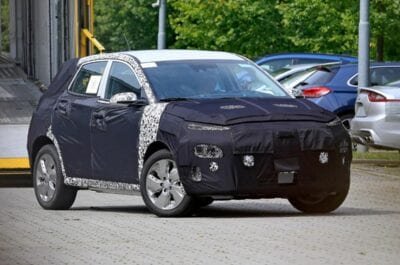 novyj elektromobil hyundai kona ev uzhe prohodit ispytaniya na dorogah shpionskie foto 5e6a2921933f7 Новый электромобиль Hyundai Kona EV уже проходит испытания на дорогах (шпионские фото)