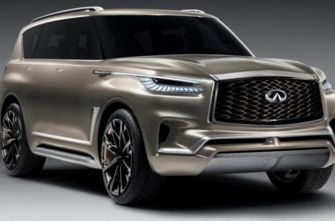 Новый Infiniti QX80 Monograph | Первые фото концепта