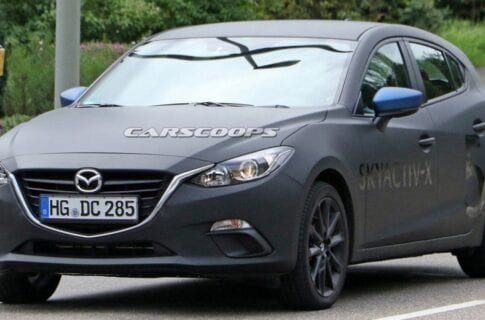 Новый прототип новой Mazda3 с двигателем Skyactiv-X уже проходит тестирование