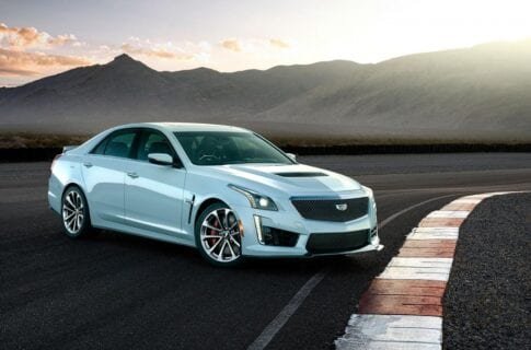 Спорткар Cadillac CTS-V Glacier Edition будет выпущен в ограниченном количестве