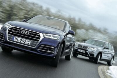 sravnitelnyj test drajv audi q5 protiv bmw x3 2017 modelnyj god 5e6e169b131d0 Сравнительный тест драйв Audi Q5 против BMW X3 (2017 модельный год)