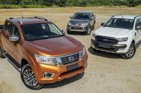Тест драйв Ford Ranger, Mitsubishi L200 и Nissan NP300 Navara