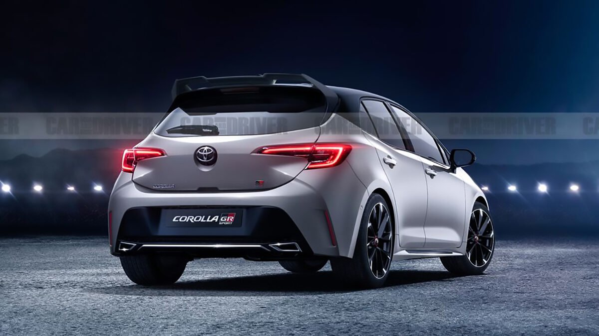 2022 toyota gr corolla rendering Горячий хетчбэк 2022 Toyota GR Corolla с турбонаддувом мощностью 257 л.с.
