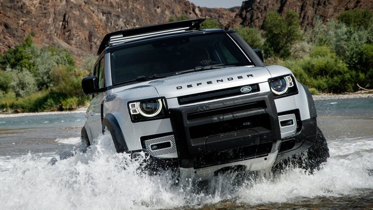 land rover defender Новый Ленд Ровер Дефендер в песке и в горах