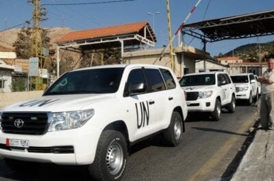 syria crisis inspectors 11 В автомобиле ООН зафиксировали интимную связь. Организация расследует скандал