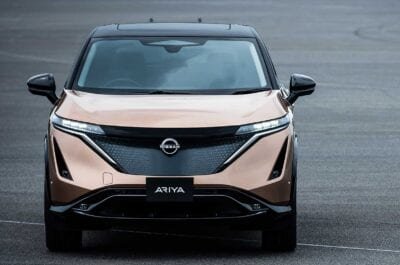2021 nissan ariya1 Новый Nissan Ariya - эффектный кроссовер из будущего