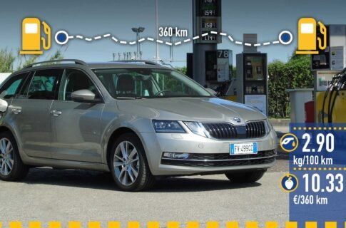 Skoda Octavia G-TEC на газе: реальный расход топлива