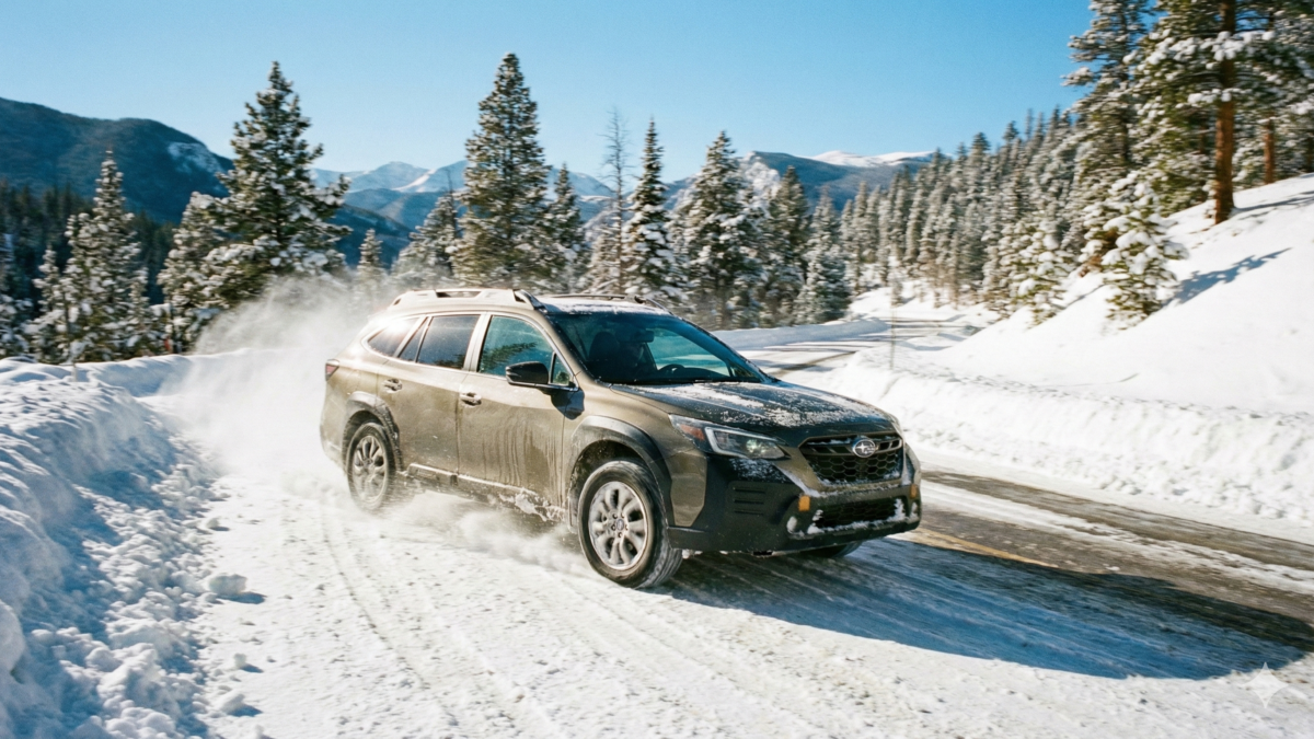 subaru outback Як безпечно керувати автомобілем на снігу